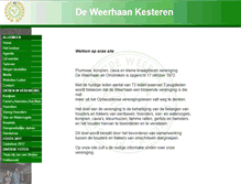 Tablet Screenshot of deweerhaan.nl
